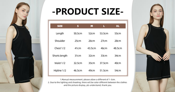 Black with Diamond shots pajama set